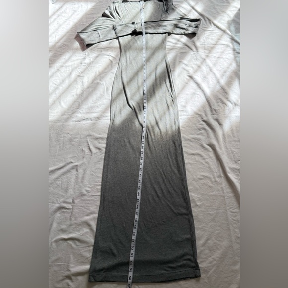 SKIMS Gray Long Sleeve Maxi Dress - Picture 6 of 9